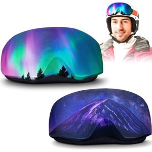 Snowboard Goggles Microfiber Protective Lens Scratch Dust Protection Ski Goggle Cover Sleeve for Alpine Tourin