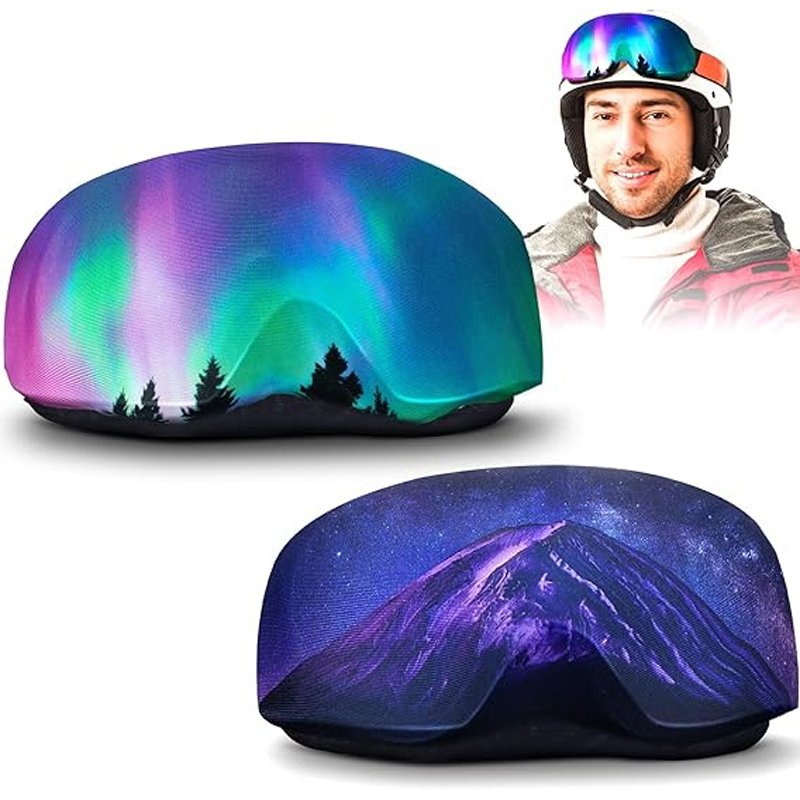 Microfiber protective ski goggle cover