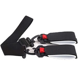 Weather-Resistant Ski Carrier Shoulder Strap with Quick-Release Buckle