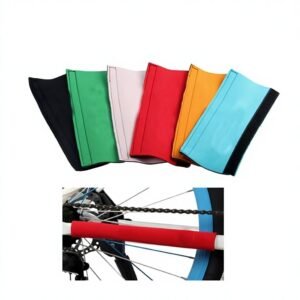 Bike Cycling Bicycle Chain Vehicle Fork Care Protector Guard Cover Color