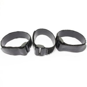 25cm Anti Slip Bicycle Nylon Hook Loop Tape Adhesive Strap Bike Pump Strap with Silicone