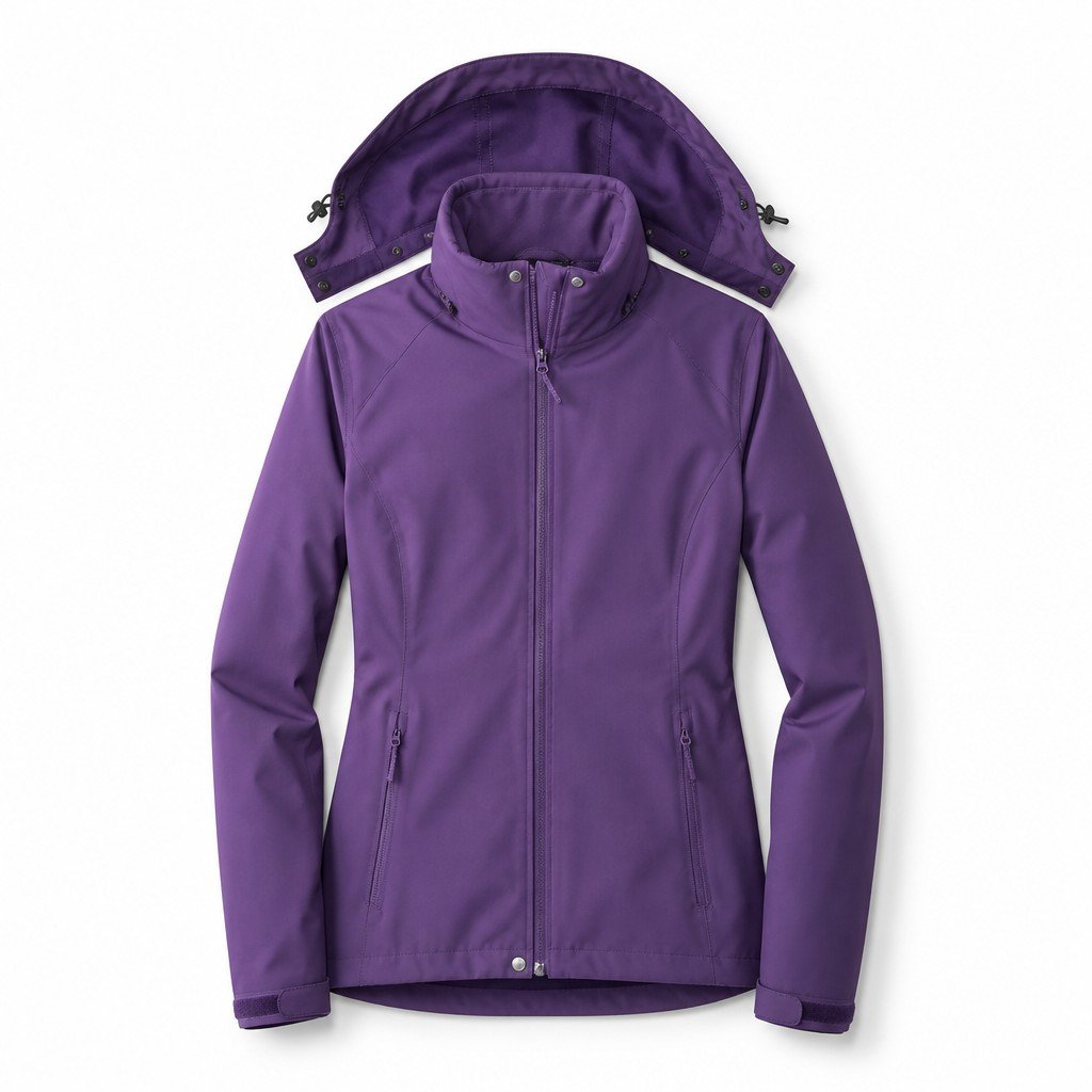 Women’s Outdoor Hard Shell Windproof Jacket Custom OEM