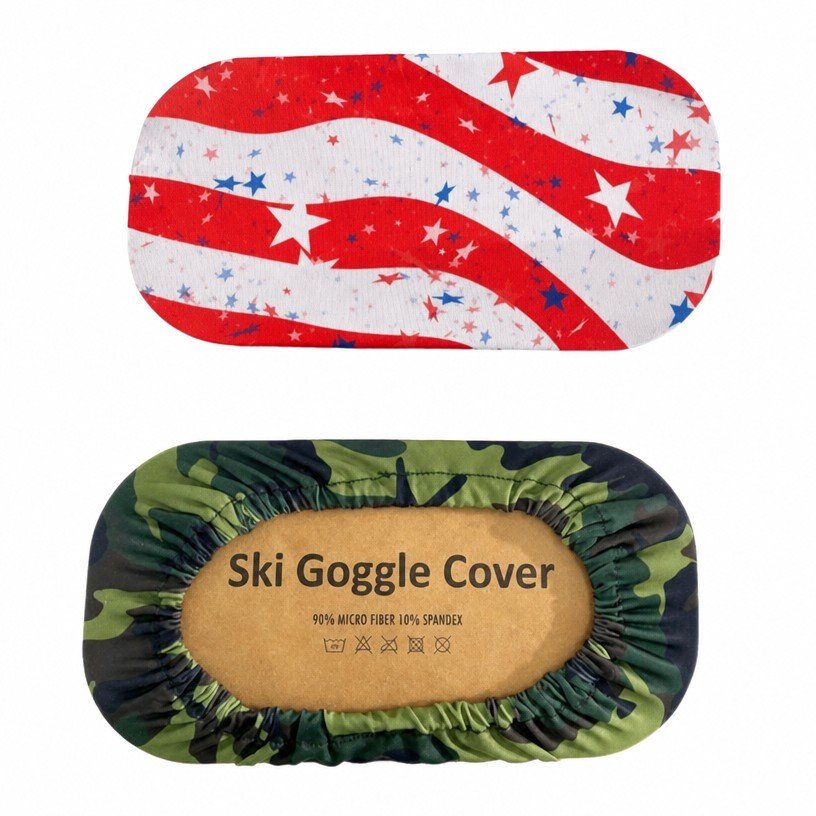 Microfiber Protection Ski Goggles Cover Custom Logo Winter Sports Ski Goggles Coverprotection