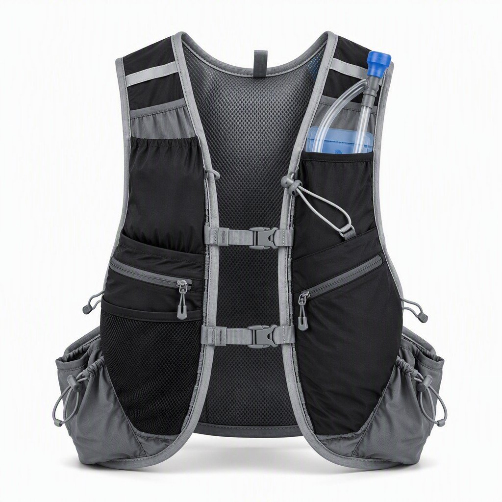 Custom Lightweight Trail Running Hydration Vest with 2L Water Bladder
