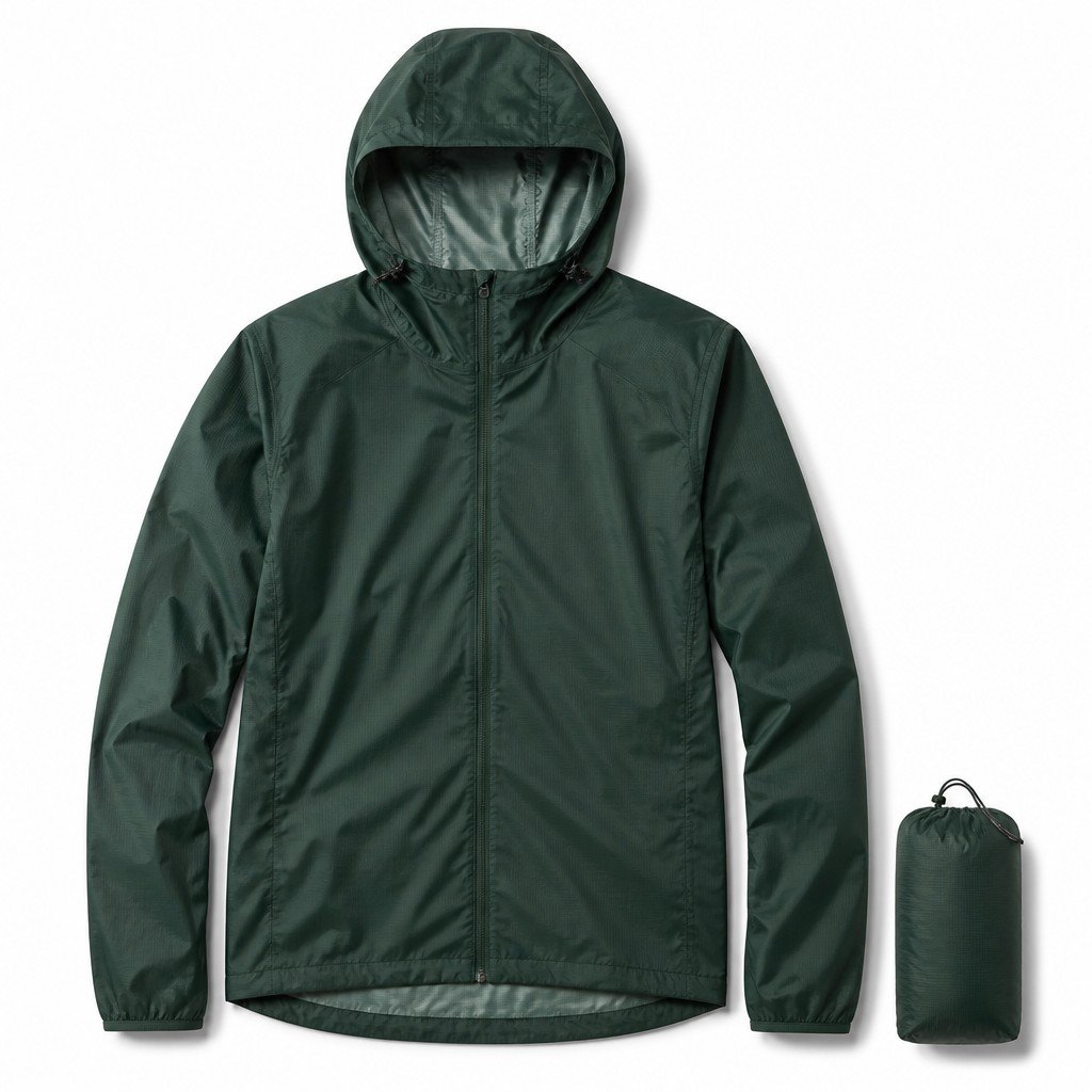 Lightweight Packable Hardshell Jacket OEM Manufacturer