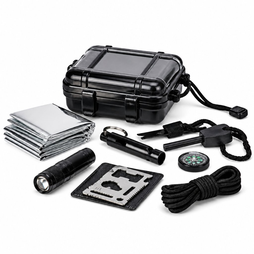 Custom With Whistle Trail Running Emergency Kit