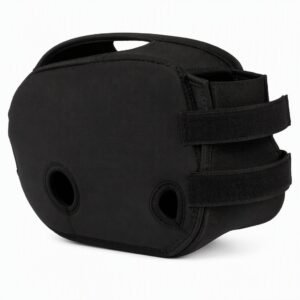 E-Bike Motor Neoprene & Nylon Protective Cover Black Universal Mid Engine Spare Part