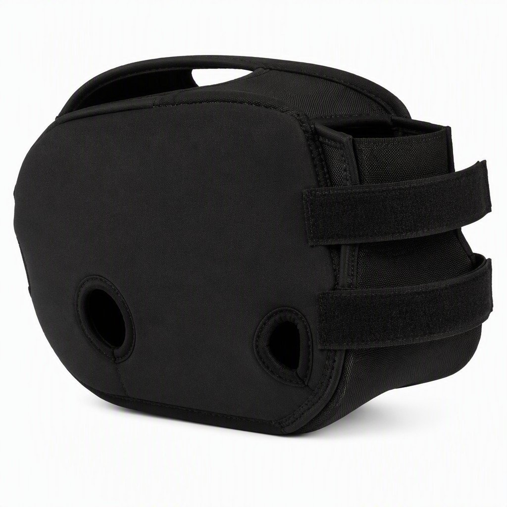 E-Bike Motor Neoprene & Nylon Protective Cover Black Universal Mid Engine Spare Part