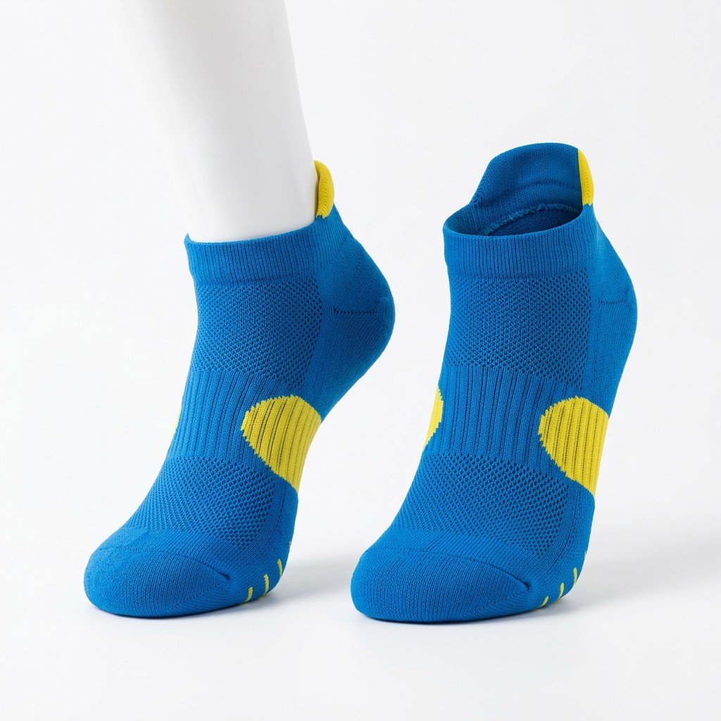 Anti-Slip Quick Dry Trail Running Low-Cut Sport Socks with Arch Support