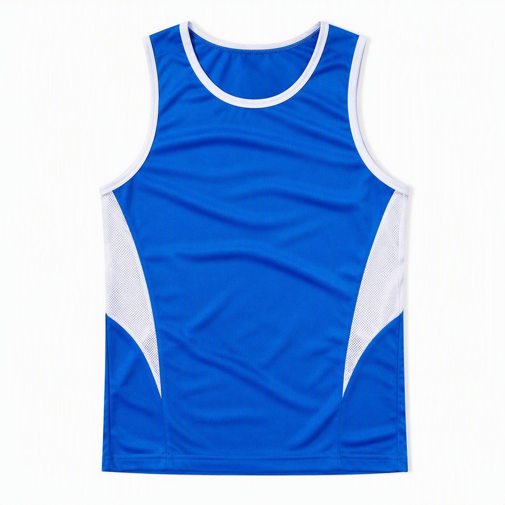 Custom Logo Running Singlet Polyester Quick Dry Sublimation Men Tank Top