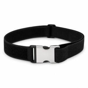 Elastic Hook & Loop Band with Buckle for Swim Bike Run Sports Gear