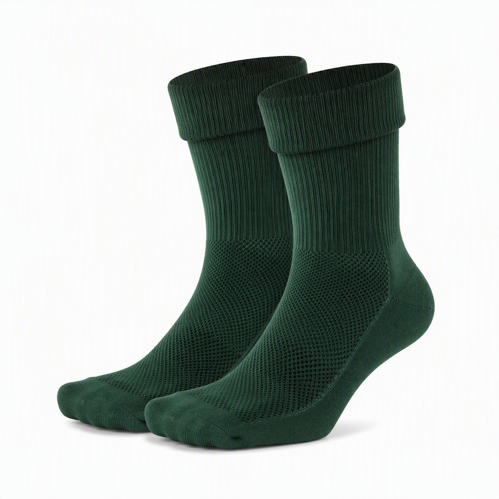 Running Quarter Sports Socks Solid Color Compression Running Socks