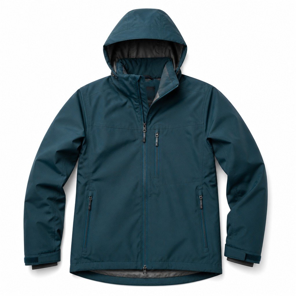 Outdoor Hiking Hard Shell Jacket Windproof Waterproof Custom Logo