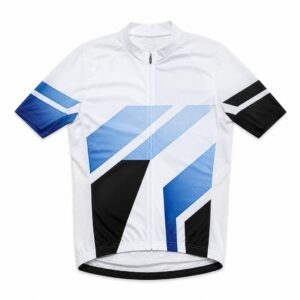 Moisture Wicking Summer Elastic Bike Jersey Short Sleeve