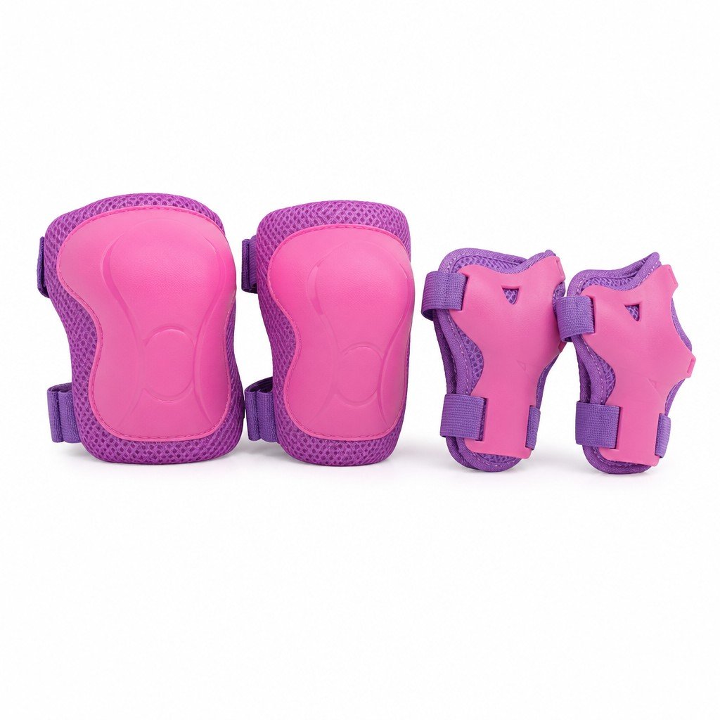 Wholesale Outdoor Kids Cycling Knee Elbow Protective Pads Polyester