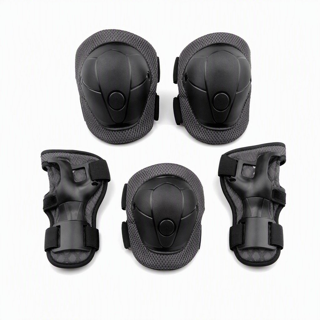 CE Certified 3-IN-1 Adult Knee Elbow Wrist Protection Guard Set OEM