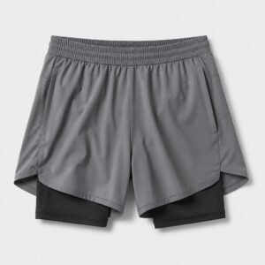 Custom Quick Dry Running Shorts Polyester Athletic Wear OEM