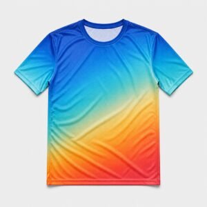 Custom Sublimation Running T-Shirt Quick Dry Polyester Sportswear