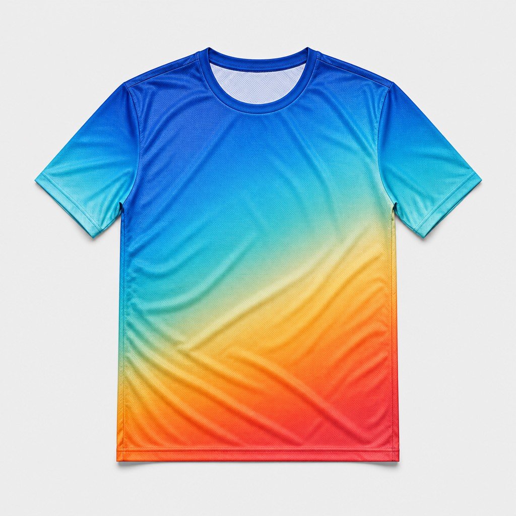 Custom Sublimation Running T-Shirt Quick Dry Polyester Sportswear