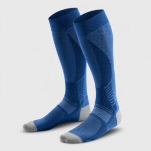 Custom Logo Knitted Compression Running Socks Summer Lightweight