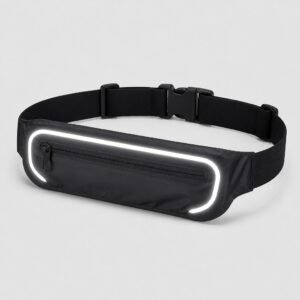 Custom Lightweight Luminous Running Belt Bag Waterproof Waist Pack