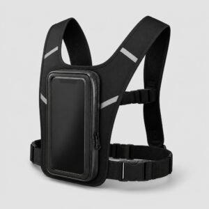 Reflective Phone Chest Holder Running Vest Phone Holder Neoprene Custom