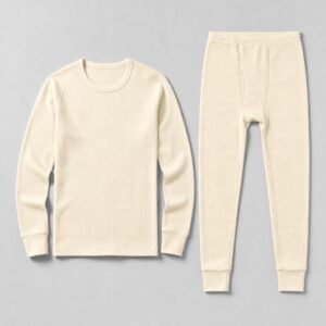 Merino Wool Thermal Underwear Set Quick Dry Breathable Ski Base Layer