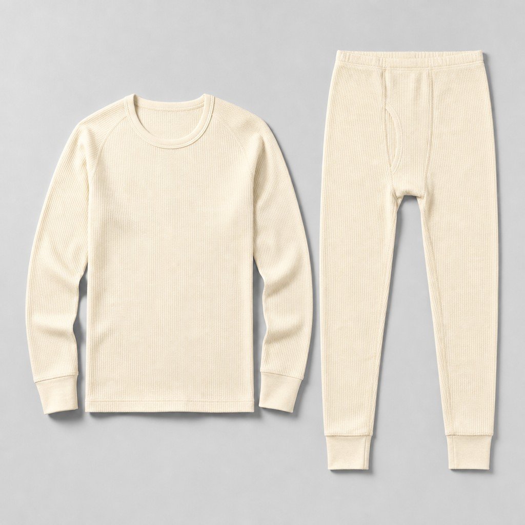 Merino Wool Thermal Underwear Set Quick Dry Breathable Ski Base Layer