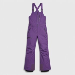 Wholesale Seam Taped Waterproof Ski Pants With Bib Snowboard Trouser