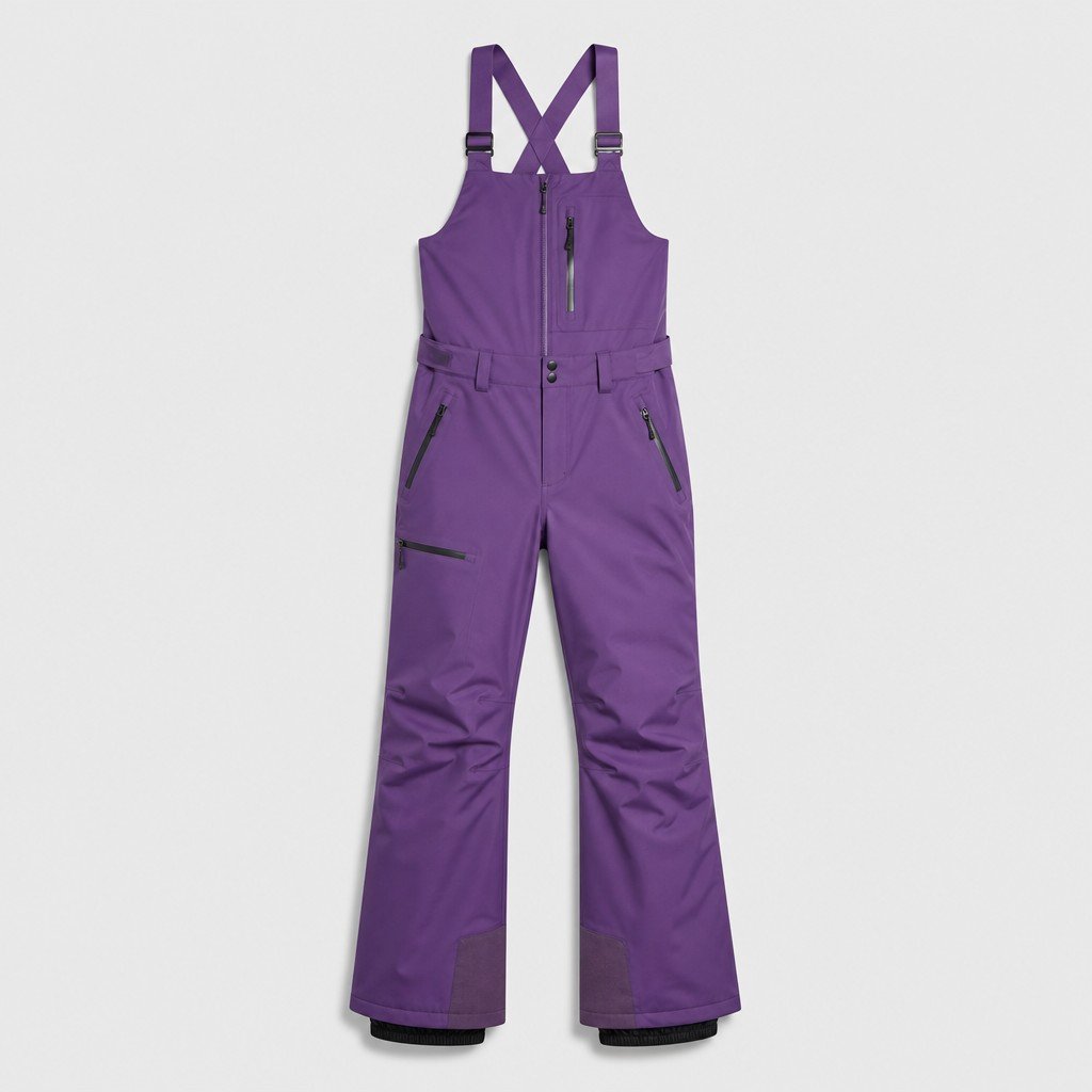 Wholesale Seam Taped Waterproof Ski Pants With Bib Snowboard Trouser