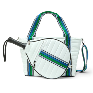 Quilted Puffer Pickleball Tote Bag for Women – Neoprene Large Capacity