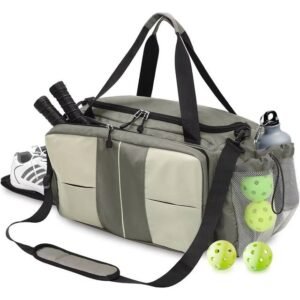 40L Large Pickleball Gym Duffle Bag for Men and Women – Multifunctional