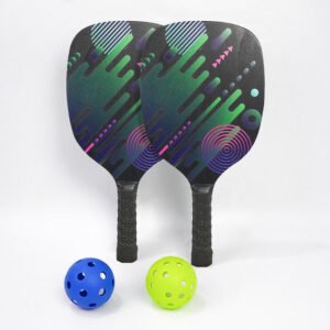 Wholesale Wooden OEM Pickleball Paddle Set – Custom Logo for Beginners