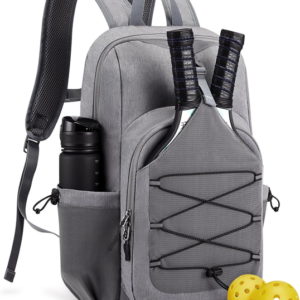 Pickleball Backpack for Women and Men – Adjustable Neoprene & Polyester