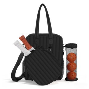 Waterproof Quilted Pickleball Tote Bag – Professional Series