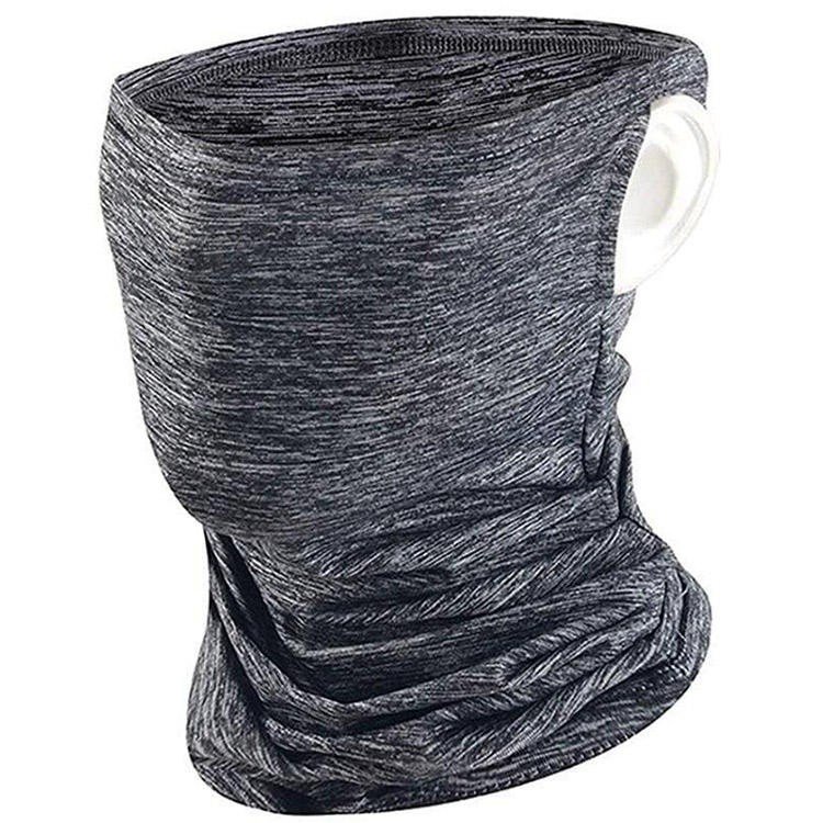 Custom Summer Y2K Style Sports Daily Use Breathable Soft UV Protection Polyester Face Cover Headband