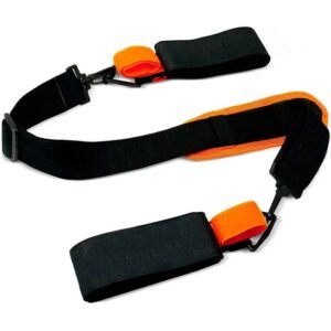 Custom Logo Eco-Friendly Nylon Adjustable Carrying Belt Shoulder Sling with Cushioned Holder Men’s Ski a