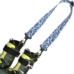 Adjustable Shoulder Sling Leash Snowboard Carrier Strap Ski Boot Carrier Strap for Skiing