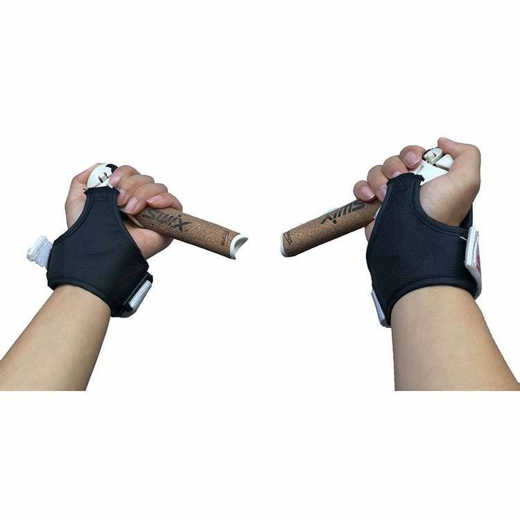 Cross country ski pole grip wrist straps custom