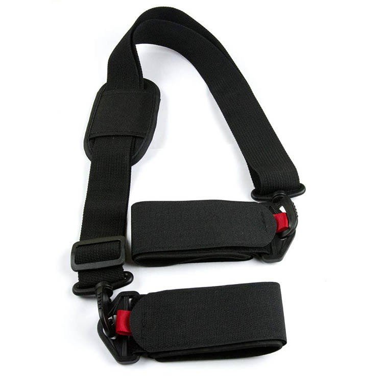 Adjustable hands-free ski carrier strap custom logo