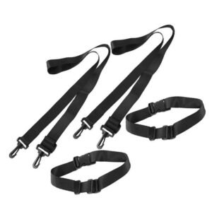 Ski Equipment Strap Snowboard Shoulder Sling Leash and Ski Carrier Fixed Ski Bags & Bindings Strap