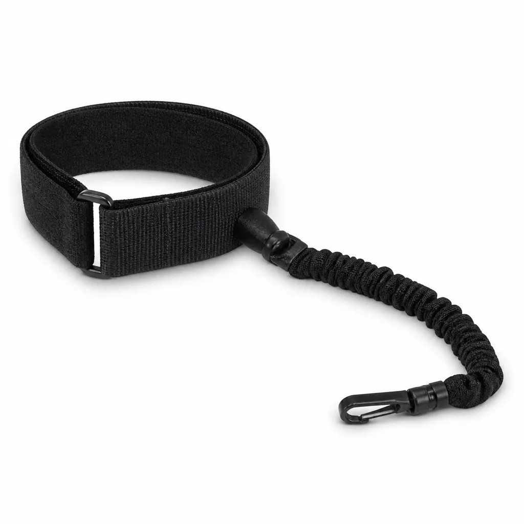 Elastic Wrist Leash Ski Glove Strap for Adults – Soft Knit Material, Customizable Logo