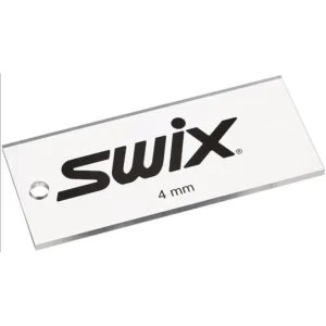 13x6cm acrylic ski snowboard wax scraper OEM manufacturer